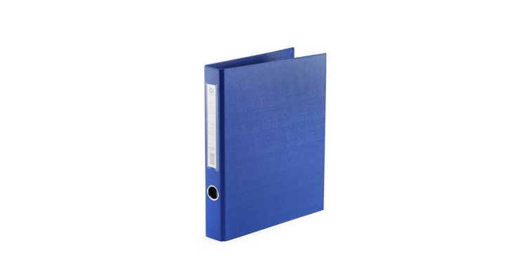 2-Ring Ring Binder Blue Globe 1" A4