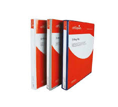 2-Ring Ring Binder White Office Point 1"