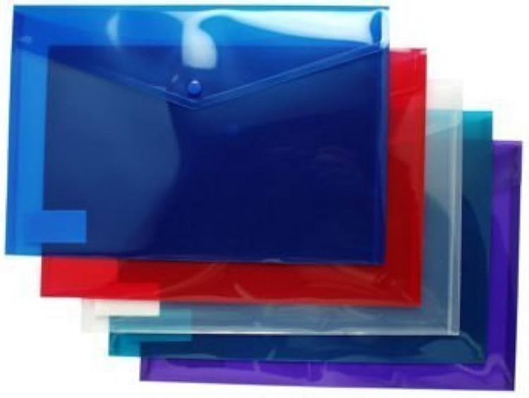 PVC Document Wallet Texet Foolscap