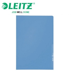 PVC File Folder L-Shape Blue Leitz A4