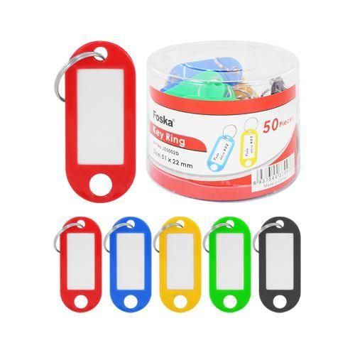 Hard Case Key Ring Assorted Foska