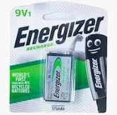 Battery Rechargeable Energizer 9V BP1