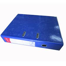 Broad PVC Box File Blue OP 9300