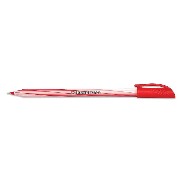 Ball Point Pen Fine Red Champion