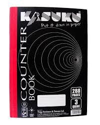 Counter Book Kasuku 3 Quire