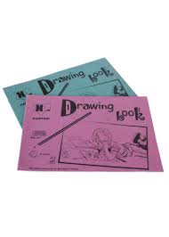 Drawing Book MG Cover Economic A4