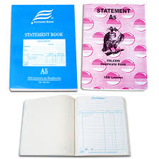 Duplicate Book Statement Falcon A5