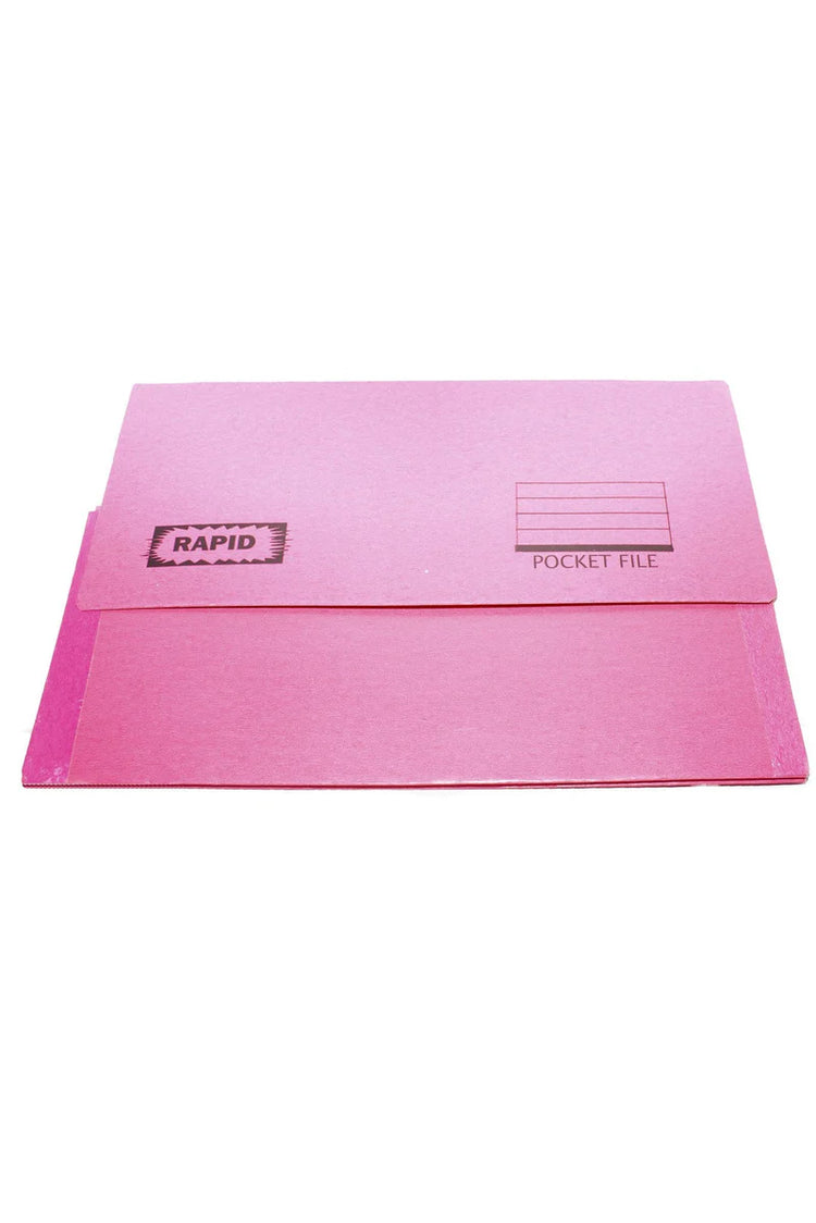 Manilla Document Wallet Assorted Rapid Foolscap