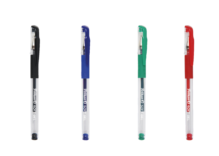 Gel Pen Soft Gel Medium Red Pelikan