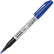 Permanent Marker CD/DVD Writer Medium Luxor Blue