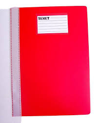 Project File Clear Cover Red Munix A4