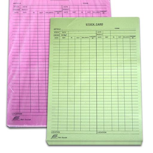 Stock Card Eco A4 Asst