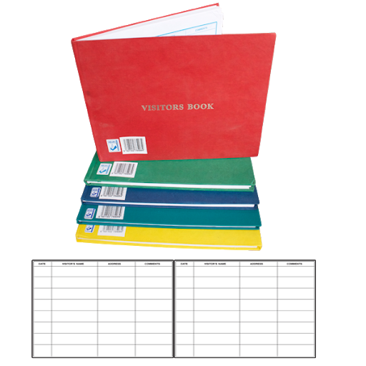 Visitors Book PVC Eco