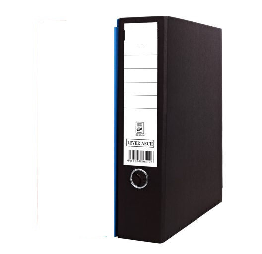 Broad Box File Black Texet