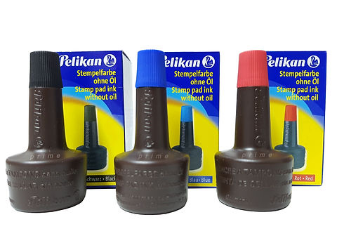 Stamp Pad Ink Blue Pelikan