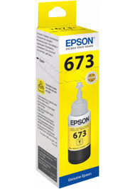 Ink Cartridge Epson Yellow T6734