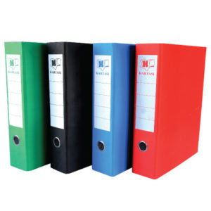 Broad PVC Box File Blue Kartasi