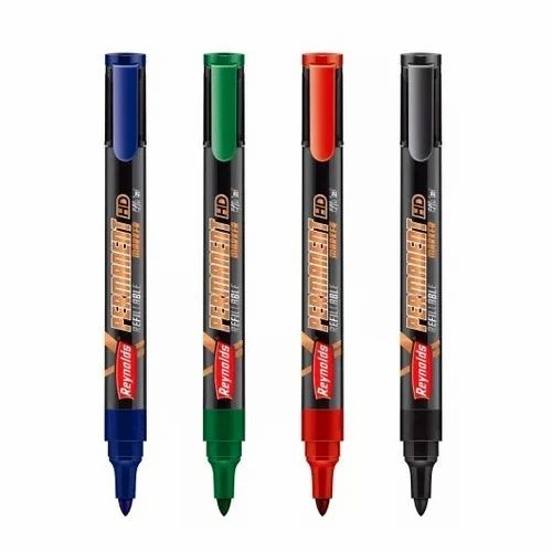 Permanent Marker Chisel Tip Red Horse