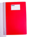 Heavy Duty Project File With Pocket Red Texet A4