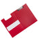 PVC Clipboard Double Globe A4 Red