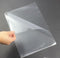 PVC File Folder L-Shape Clear Gem A4