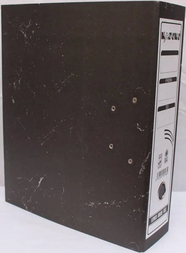 Broad Box File  Black Kasuku+ Indx