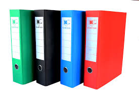 Broad PVC Box File Black Kartasi