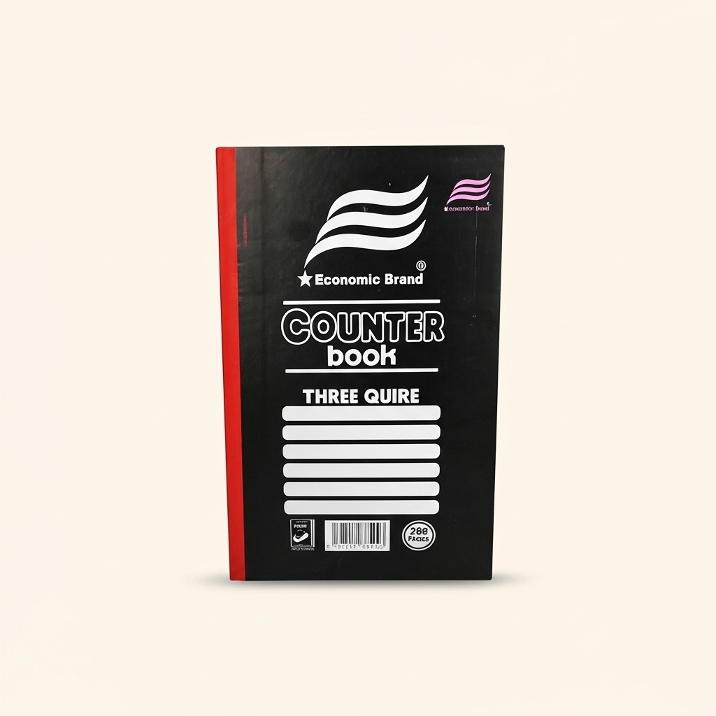 Counter Book Economic 3 Quire