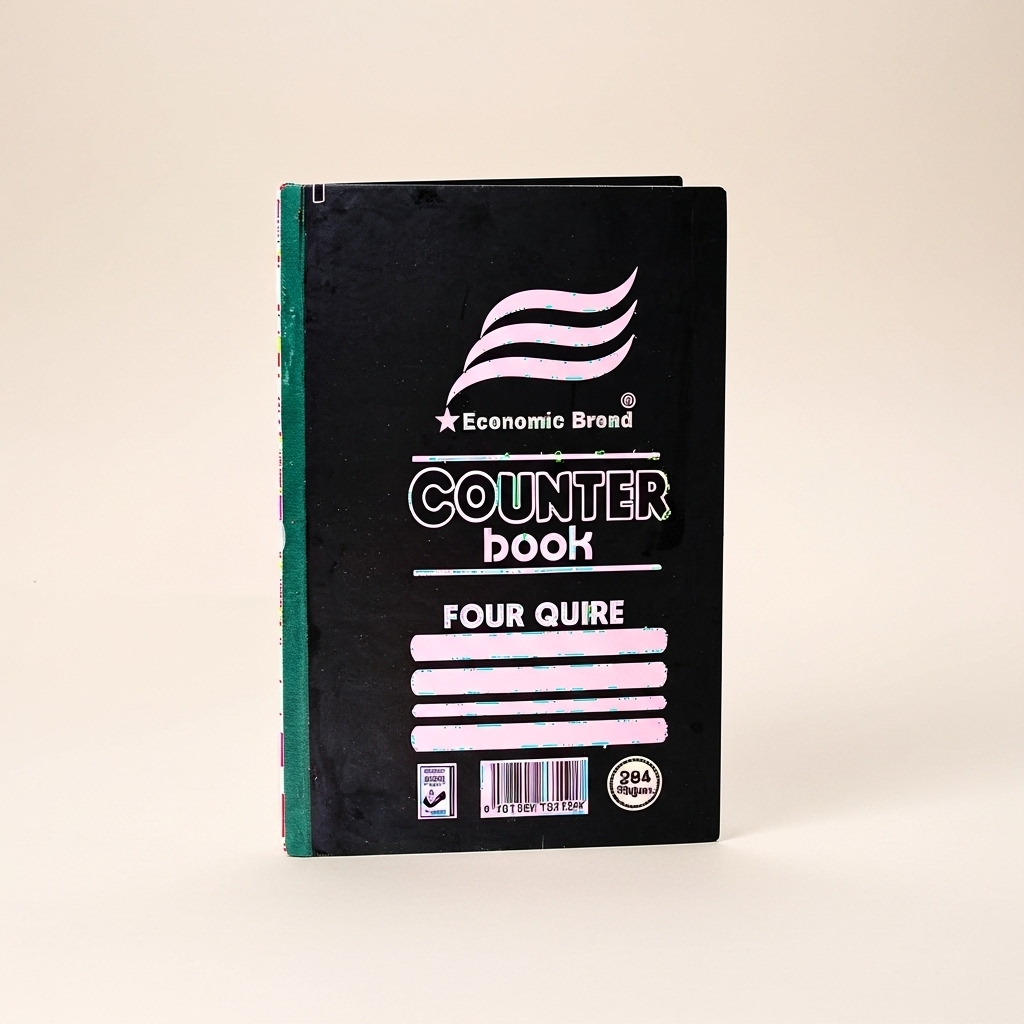 Counter Book Economic 4 Quire
