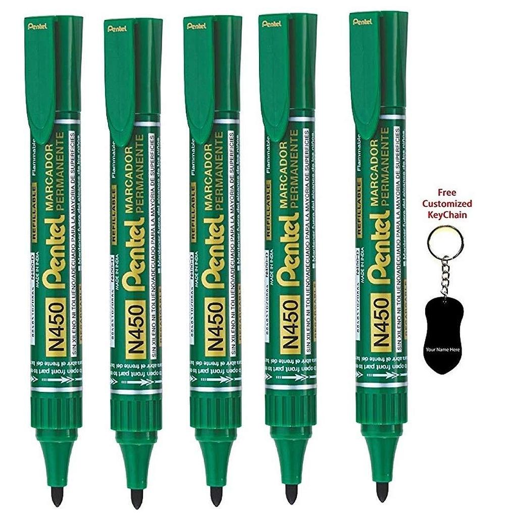 Permanent Marker Bullet Green Pentel N450