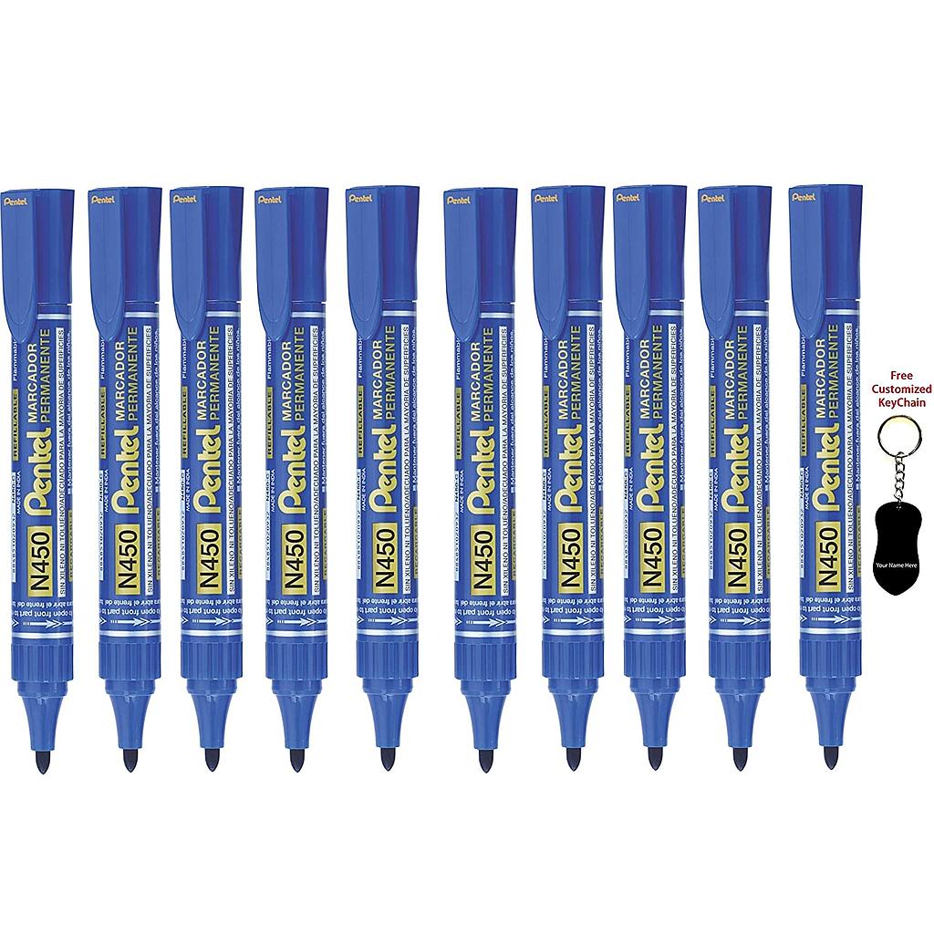 Permanent Marker Bullet Blue Pentel N450