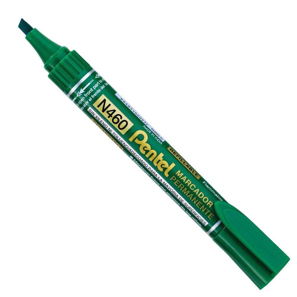 Permanent Marker Chisel Green Pentel N460