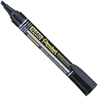 Permanent Marker Chisel  Black Pentel N460