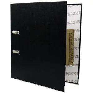 Broad PVC Box File Black Kasuku