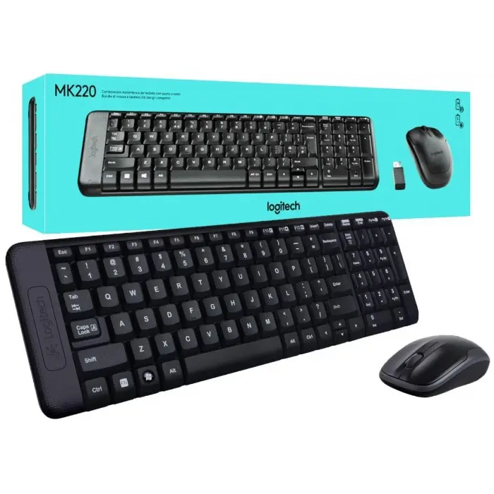 Wireless Keyboard Combo MK220 Logitech