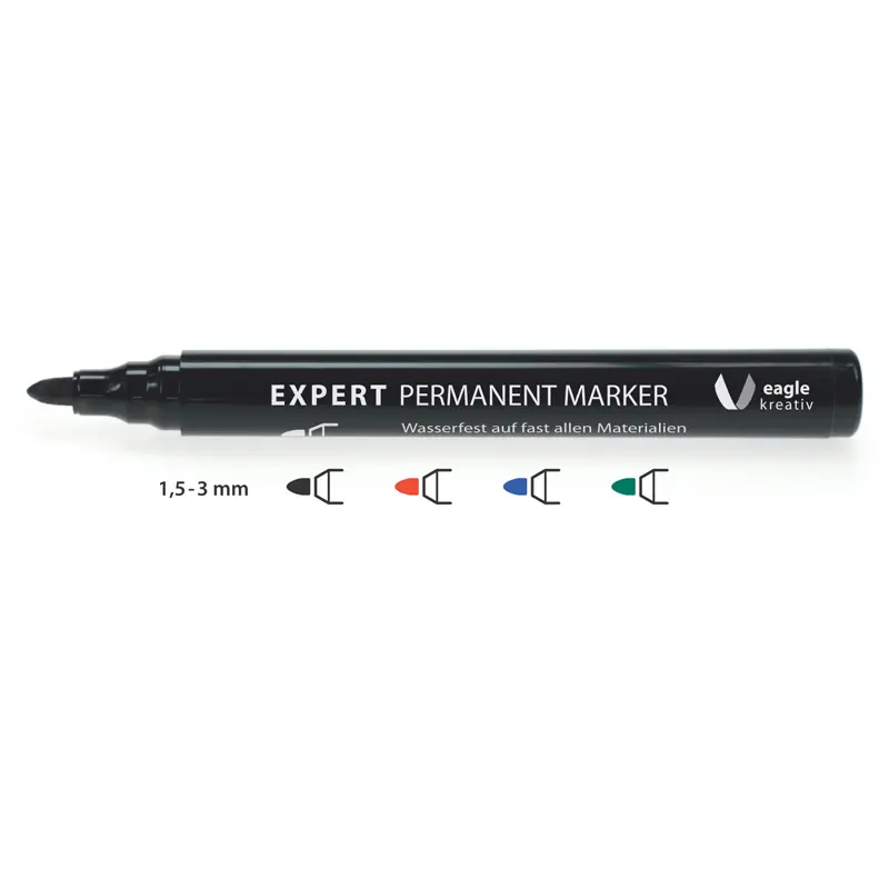 Permanent Marker Black Expert 6882