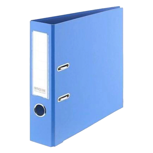 Broad PVC Box File Blue