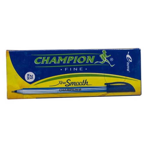 Ball Point Pen Fine Blue Champion
