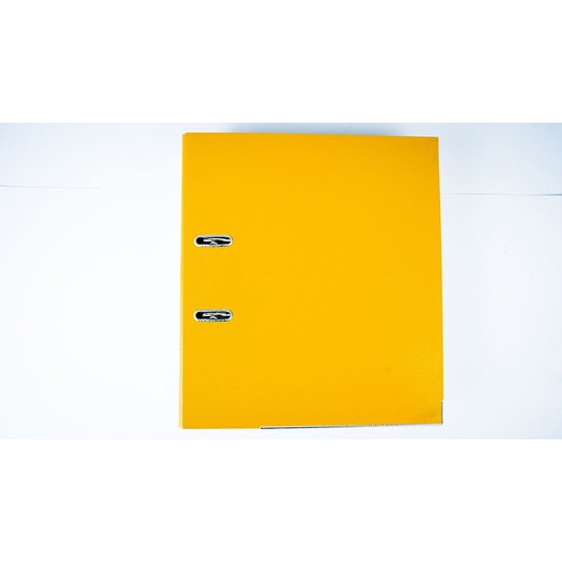 [9300E] Broad PVC Box File Yellow Office Point