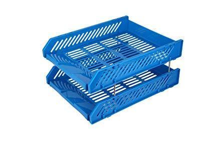[O/P] Plastic Document Tray A4 Blue