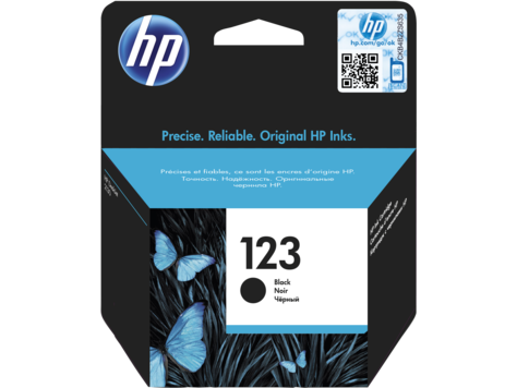 [F6V17AE] Ink Cartridge HP 123 Black