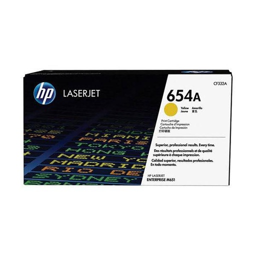 [CF332A] Toner HP 654A Yellow