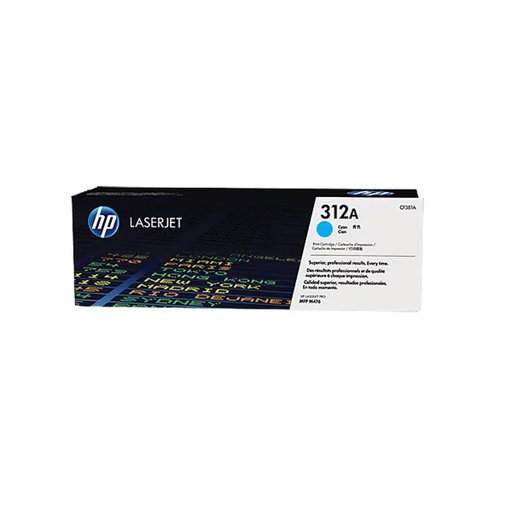 [CF381] Toner HP 312A Cyan (CF381A)