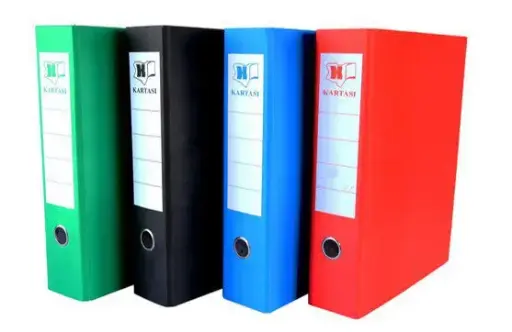 [1426-01] Broad PVC Box File Blue Kartasi