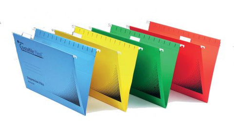 PVC Lateral File Blue Rapid Foolscap