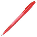 Marker Pen Fibre-Tip Fine 0.5mm Red Pentel