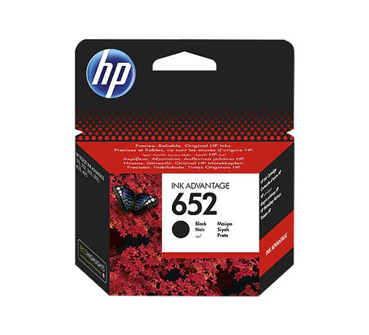 Ink Cartridge HP 652 Blk