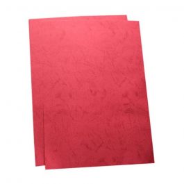 Embossed Board A4 Red 230gsm
