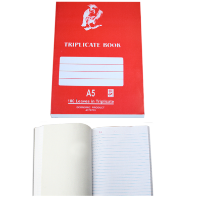 Triplicate Invoice Book Eco A5