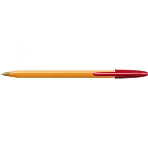 Ball Point Pen Fine 0.8mm Red Bic